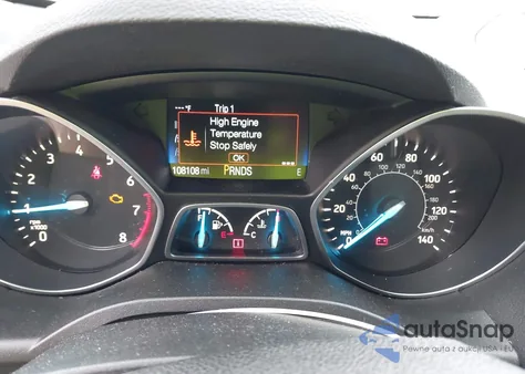 2018 Ford Escape Se z USA, uszkodzony, nr VIN 1FMCU9GD0JUA11584